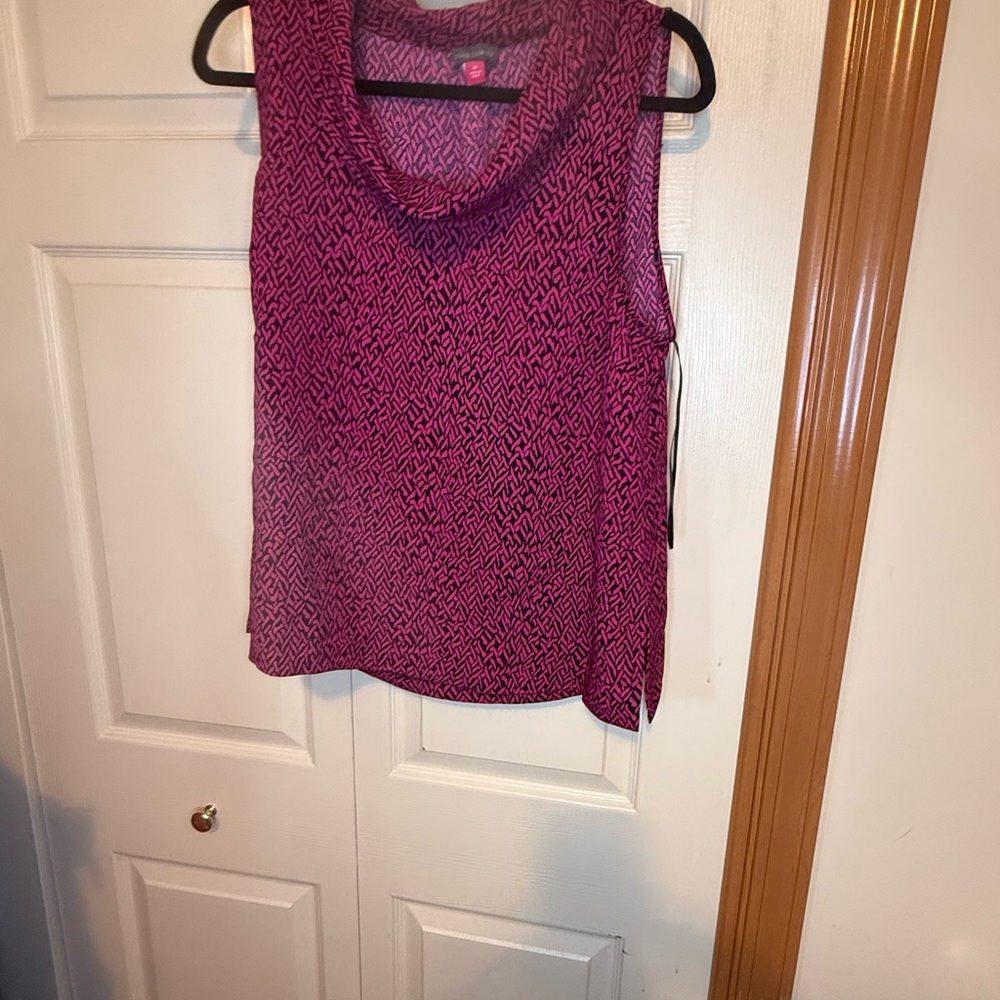 Vince Camuto Pink Sleeveless Top - M